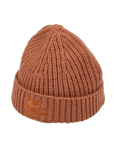 Etro Woman Hat Brown Size Onesize Wool