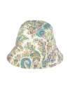 Etro Woman Hat White Size M Cotton In White