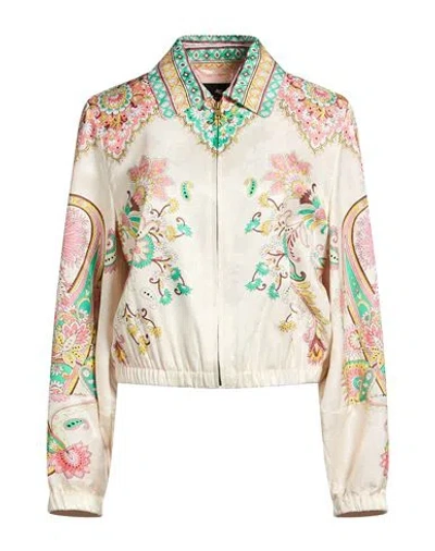 Etro Pattern-printed Zipped Jacket In Multi