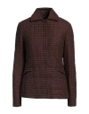 Etro Woman Coat Khaki Size 6 Wool, Cotton, Nylon In Beige
