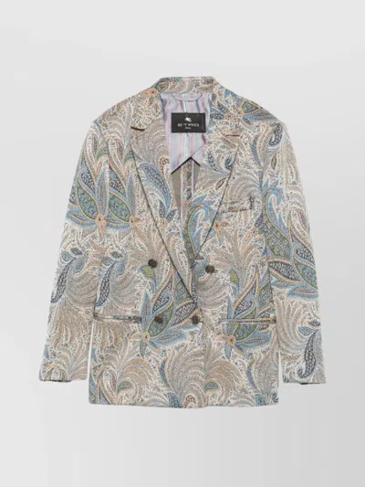 ETRO WOMAN'S JACKET PAISLEY PATTERN