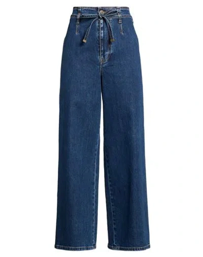 Etro Woman Jeans Blue Size 27 Cotton, Elastane