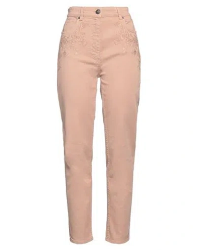 Etro Woman Jeans Blush Size 31 Cotton, Elastane, Polyester In Pink