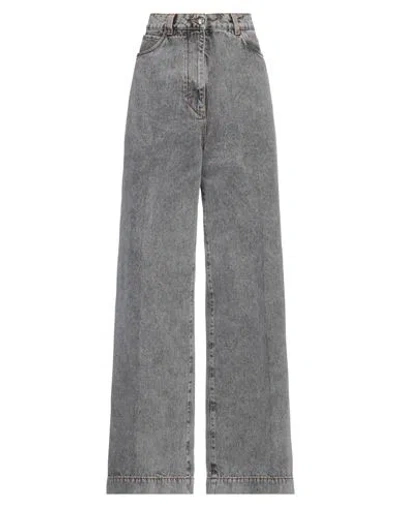 Etro Woman Jeans Grey Size 27 Cotton In Gray