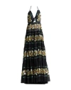 Etro Woman Maxi Dress Black Size 2 Cotton In Black