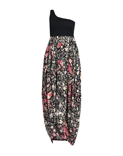 Etro Long Dresses In Black