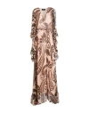 Etro Woman Maxi Dress Blush Size 12 Silk In Pink