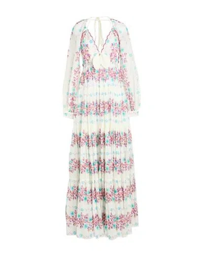 Etro Woman Maxi Dress White Size 4 Cotton