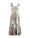 Etro Woman Maxi Dress White Size 8 Cotton In White