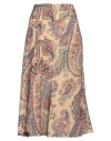 Etro Skirt In Wool Blend In Beige