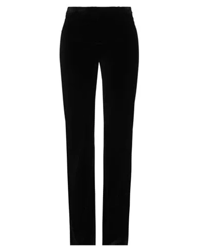 Etro Woman Pants Black Size 2 Cotton, Elastane