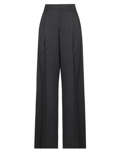 Etro Woman Pants Black Size 10 Wool