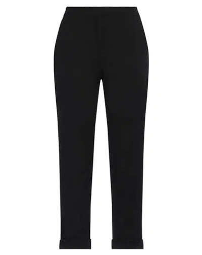 Etro Woman Pants Black Size 12 Virgin Wool, Elastane