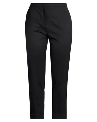 Etro Woman Pants Black Size 14 Wool, Elastane