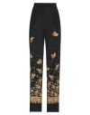 Etro Printed Wide-leg Trousers In Black
