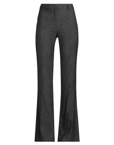 Etro Woman Pants Black Size 6 Wool