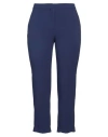 Etro Woman Pants Blue Size 10 Wool, Elastane
