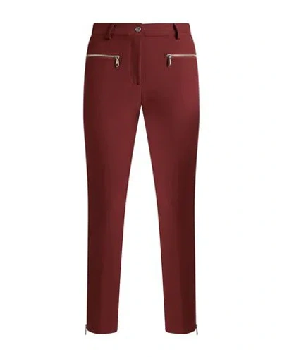 Etro Woman Pants Burgundy Size 8 Polyamide, Elastane