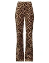 ETRO ETRO WOMAN PANTS CAMEL SIZE 8 VISCOSE, COTTON