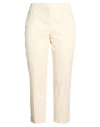 Etro Woman Pants Cream Size 14 Cotton, Elastane In White