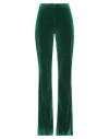 Etro Woman Pants Emerald Green Size 8 Cotton, Elastane