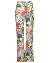 Etro Women's Printed Wide-leg Trousers | Size 44 | Wrea000699spd52 Color X0800 In White