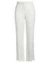 Etro Woman Pants Ivory Size 10 Viscose, Polyester In White