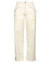 Etro Woman Pants Ivory Size 2 Virgin Wool, Elastane In White