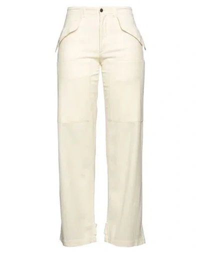 Etro Woman Pants Ivory Size 2 Virgin Wool, Elastane In White