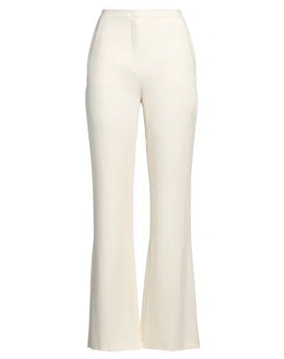 Etro Woman Pants Ivory Size 6 Viscose, Acetate, Elastane In White