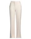 Etro Woman Pants Ivory Size 6 Wool, Silk, Linen In White