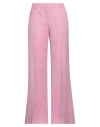 Etro Woman Pants Mauve Size 6 Viscose, Virgin Wool In Purple
