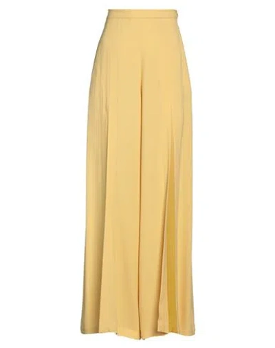 Etro Woman Pants Ocher Size 2 Viscose In Yellow