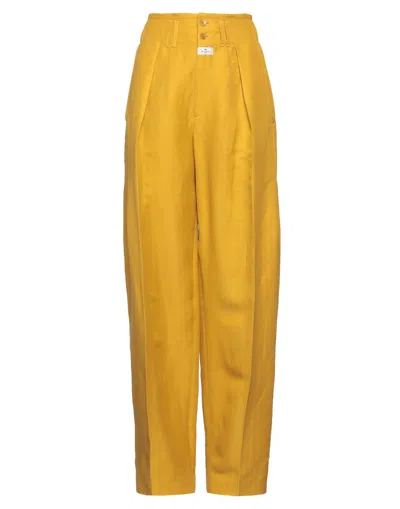 Etro Pants In Ochre