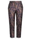 Etro Woman Pants Midnight Blue Size 10 Cotton, Polyester, Polyamide, Elastane