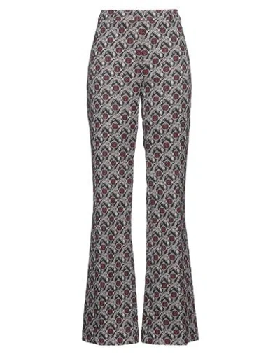 Etro Woman Pants Midnight Blue Size 8 Cotton, Polyester, Nylon, Elastane In Brown