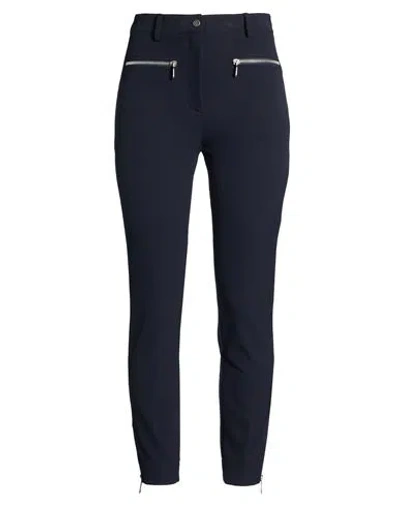 Etro Woman Pants Midnight Blue Size 8 Polyamide, Elastane