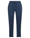 Etro Woman Pants Navy Size 4 Cotton, Elastane