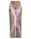 Etro Woman Pants Pink Size 10 Silk In Pink
