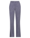 Etro Woman Pants Purple Size 10 Viscose, Polyester
