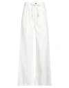 Etro Woman Pants White Size 28 Cotton