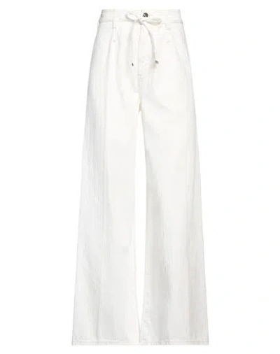 Etro Woman Pants White Size 28 Cotton