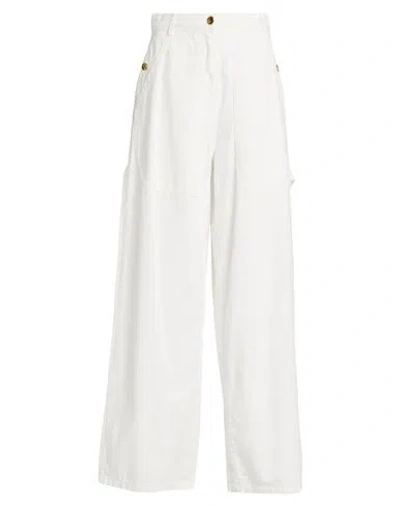 Etro Woman Pants White Size 28 Cotton