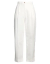 Etro Woman Pants White Size 6 Cotton