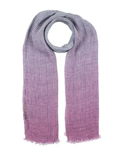 Etro Woman Scarf Light Purple Size - Linen