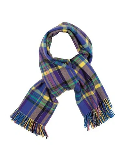 Etro Woman Scarf Purple Size - Virgin Wool In Multicolor