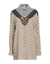 Etro Oversize Printed Crew Neck Sweatshirt Clothing In Beige