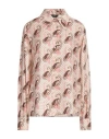 Etro Woman Shirt Blush Size 12 Silk In Pink