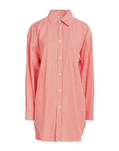 ETRO ETRO WOMAN SHIRT ORANGE SIZE 8 COTTON