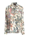 Etro Woman Shirt Pastel Yellow Size 8 Viscose In Multi